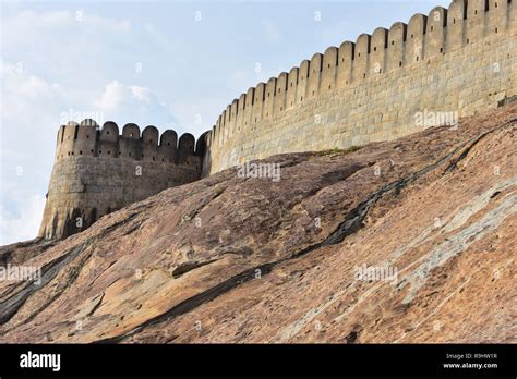 Namakkal, Tamilnadu - India - October 17, 2018: Namakkal Fort Stock ...