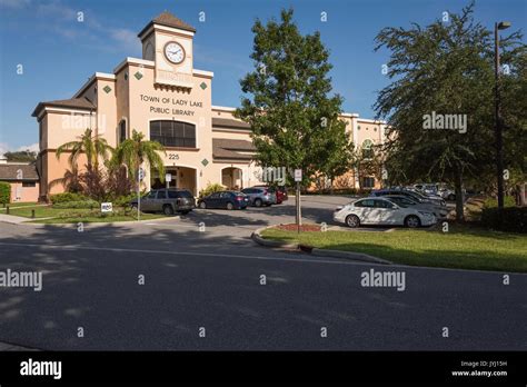 Town of Lady Lake Florida Public Library Stock Photo - Alamy