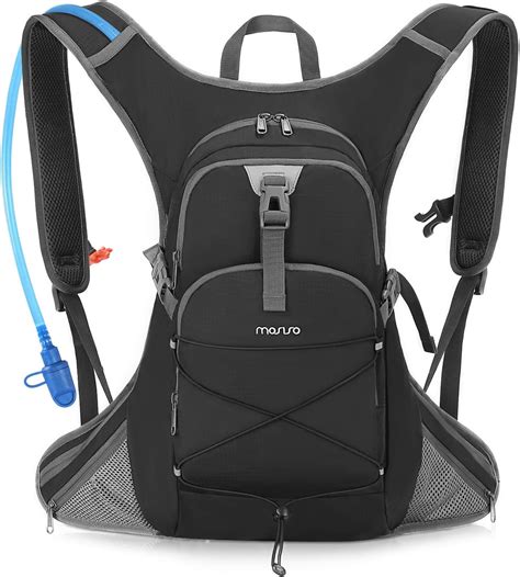 Negro Mosiso Mochila Hidrataci N Ciclismo Bolso De Compacto Ligero Con