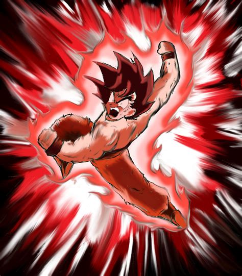 Kaioken Burst Limit By Lucariodx On Deviantart