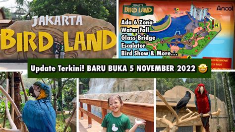 JAKARTA BIRD LANDWisata Terbaru Di ANCOL Review Lengkap YouTube