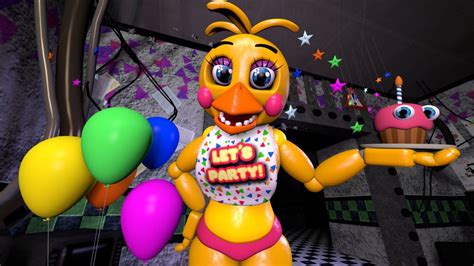 Fnaf Toy Chica Fan Art - Long Side Story