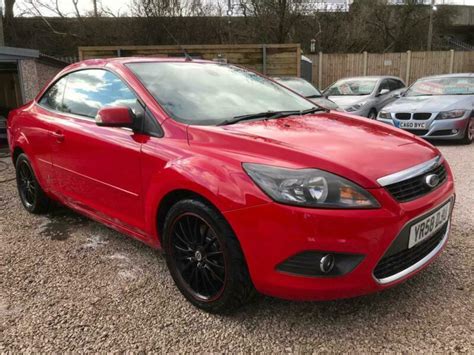 2008 58 Ford Focus CC 2 0TDCi Convertible In Chesterfield Derbyshire