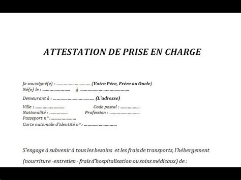 Tl Tni Sz Ks Ges Rugalmas Exemple De Prise En Charge Pour Visa