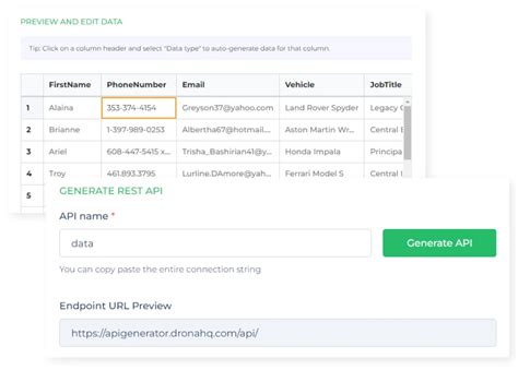 Api Generator Powerful Developer Utilities Dronahq