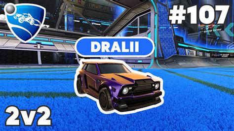 Dralii Ranked 2v2 PRO Replay 107 Rocket League Replays YouTube