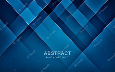 Premium Vector Modern Blue Abstract Background