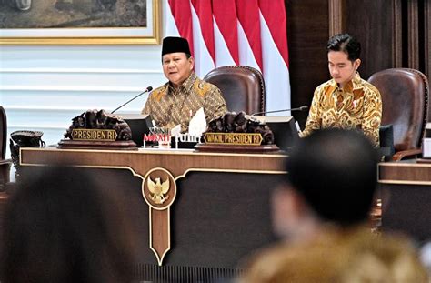 Prabowo Teken Perpres Kemenko Ini Daftar Lengkap Kementerian Di