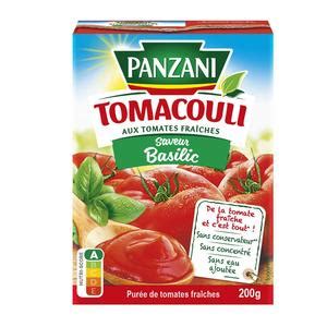 Livraison à domicile Panzani Sauce Tomacouli au basilic 200g