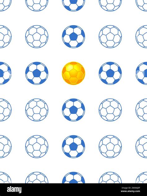 Gold Soccer Balls Stock Vector Images Alamy