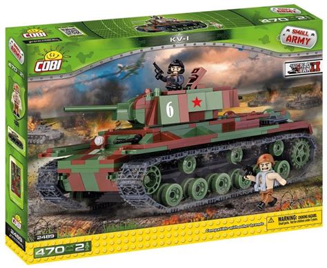 Cobi klocki Czołg KV 1 2489 COBI Sklep EMPIK