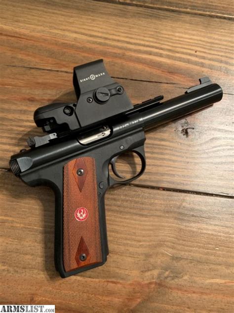 Armslist For Sale Ruger Mark Iii 22 45 22 With Sightmark Ultra Shot Red Dot