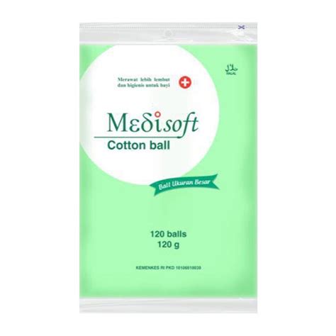 Jual Medisoft Big Cotton Ball Balls G Kapas Bola Bayi Shopee