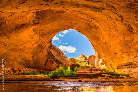 Jacob Hamblin Arch In Coyote Gulch Glen Canyon National Recreation