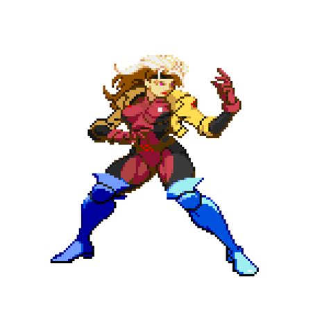 Custom Palette Swaps For Rogue Source X Men Vs Street Fighter R