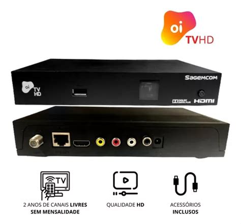 Receptor Digital Oi Tv Livre Hd Anos Habilita O Frete Gr Tis