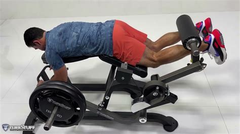 TuffStuff Proformance Plus Plate Loaded Prone Leg Curl Fitness Direct