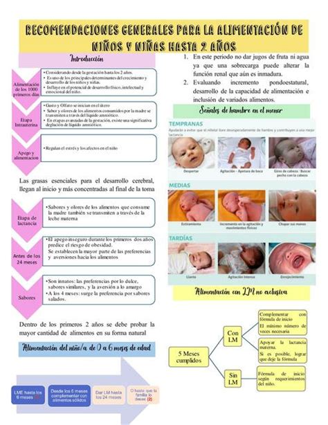 Recomendaciones Generales Para La Alimentaci N En Lactantes Ronald