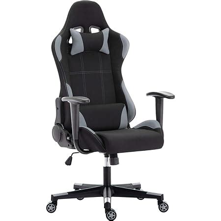 Gtplayer Chaise Gaming De Bureau Fauteuil Gamer Avec Si Ge Ergonomique