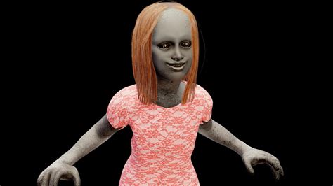 Lethal Company Realistic Ghost Girl 3d Model By Xrx Xerxes6696 Faae9fc Sketchfab