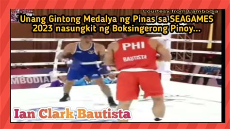 Unang Gintong Medalya Ng Pinas Sa Seagames Nasungkit Ng