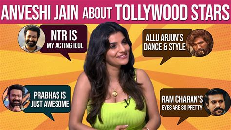 Seesa Song Fame Anveshi Jain About Tollywood Stars Mana Stars Plus