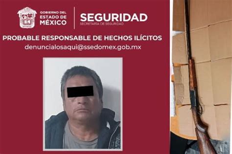 Tras persecución detienen en Toluca a un hombre armado encañonó a