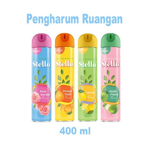 Jual Stella Aerosol Rose Garden Orange Twist Apple Fiesta Lemon