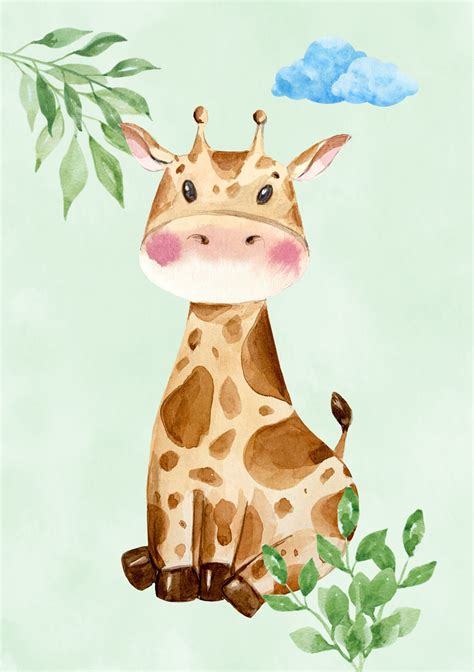 Jungle Babies - Giraffe - ImageGraphics