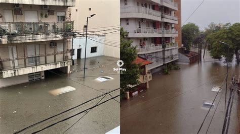 Corrientes Bajo Agua La Ca Da De M S De Mil Metros De Lluvia En