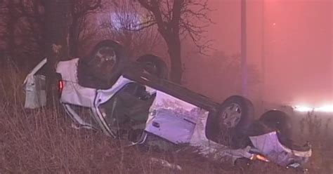 State Police One Dead In Stevenson Rollover Crash Cbs Chicago