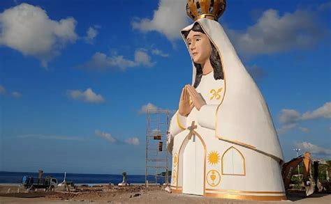 En Car Pano Inauguran El Monumento M S Grande A La Virgen Del Valle