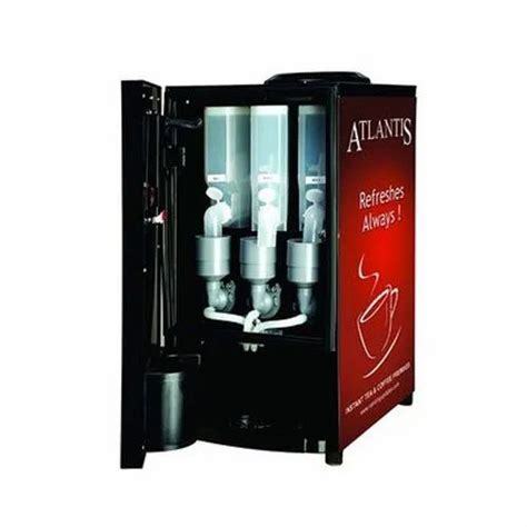 Stainless Steel Atlantis Automatic Tea And Coffee Vending Machine At