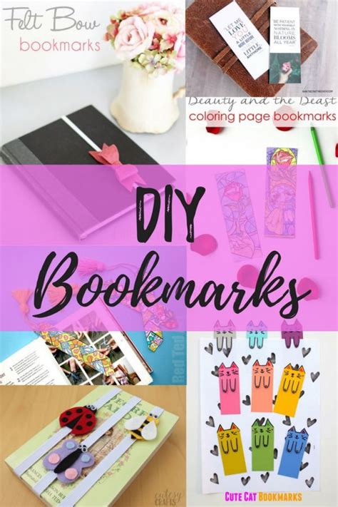 15 Handmade Creative Bookmark Designs Cutesy Crafts