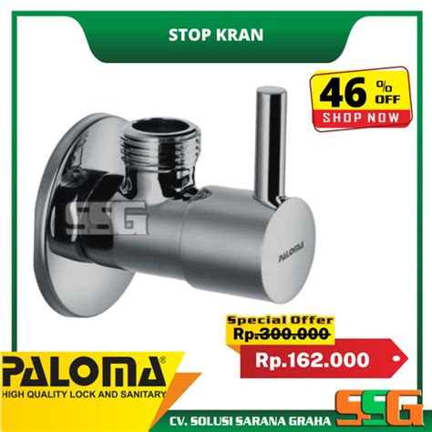 Jual Paloma Fcp Keran Stop Toilet Wc Jet Shower Valve Tembok Kran