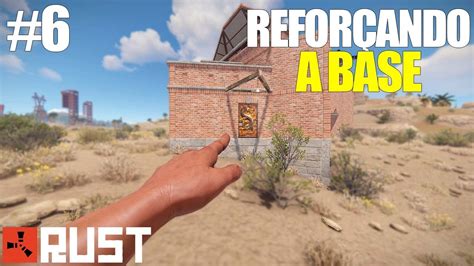 Rust Refor Ando A Base Do Deserto E Vou Fazer Uma Mesa Wipe