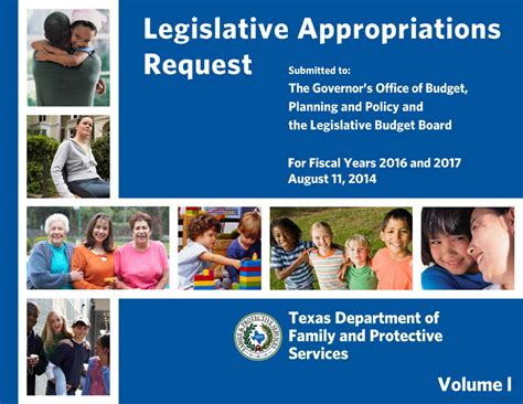 DFPS 2016 2017 Legislative Appropriations Request