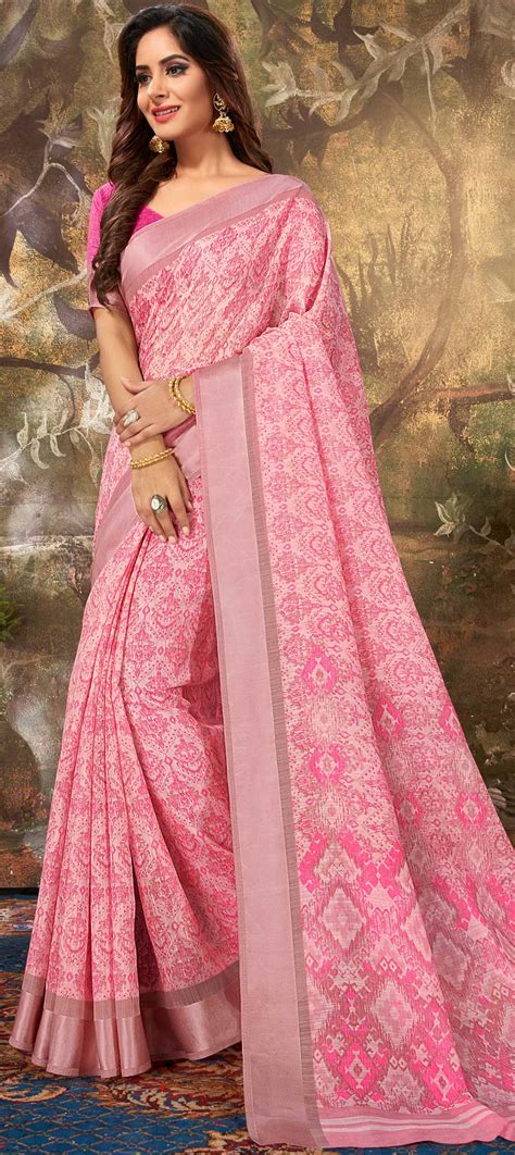 Casual Traditional Multicolor Color Cotton Fabric Saree