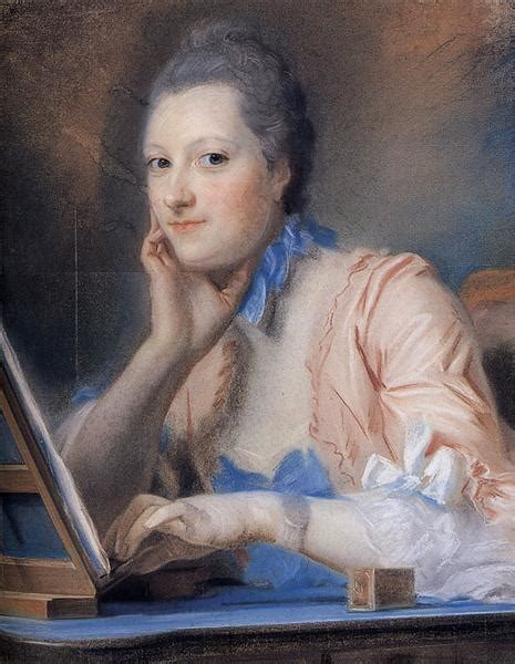 Madame De La Poupliniere Maurice Quentin De La Tour WikiArt Org