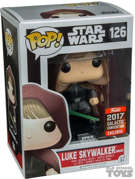 Luke Skywalker Hooded Pop Vinyl Star Wars Series Funko Exclusive