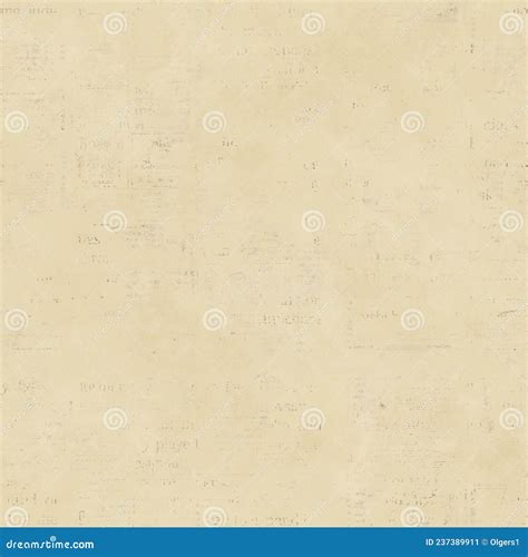 Newspaper Seamless Pattern With Old Vintage Paper Texture Background