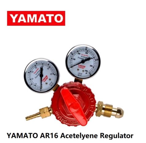 Yamato Ar Acetelyene Regulator Welchem