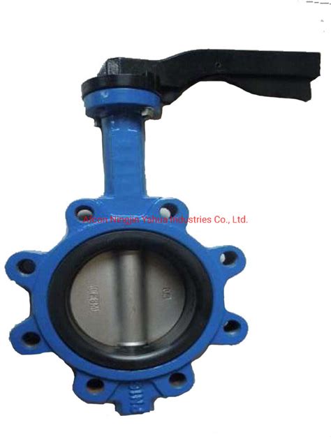 Cast Iron Lug Type Butterfly Valve With Replaceable Seat China Dn100 Butterfly Valve And Lug