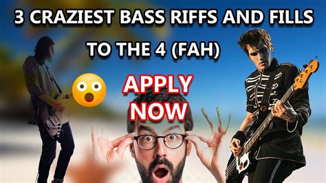 Learn How To Play And Apply This Bass Fills And Riffs Now Youtube