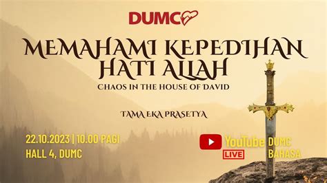 IBADAHRAYA ONLINE DUMC BAHASA 22 OKTOBER 2023 YouTube