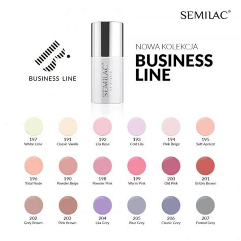 Semilac Lakier Hybrydowy Business Line Powder Pink Sklep Online