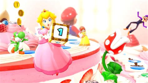 Mario Party Superstars Peach S Birthday Cake Peach Vs Waluigi Vs