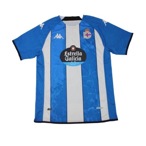 Camiseta Deportivo La Coruña 2022 23 Home Kappa Peru Fc