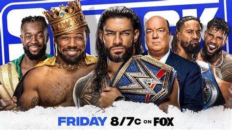 WWE Announces Match For Rule Of SmackDown Big Challenge Issued For