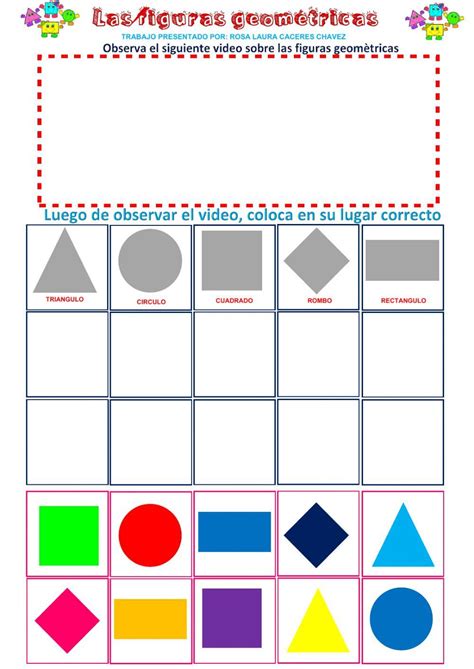 Figuras Geométricas Online Exercise For Inicial Live Worksheets